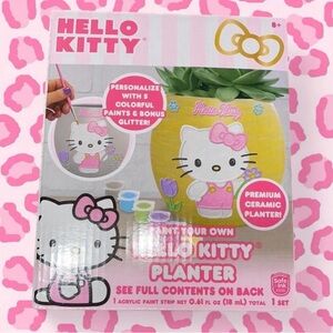 Hello Kitty Paint Your Own Planter Kit
